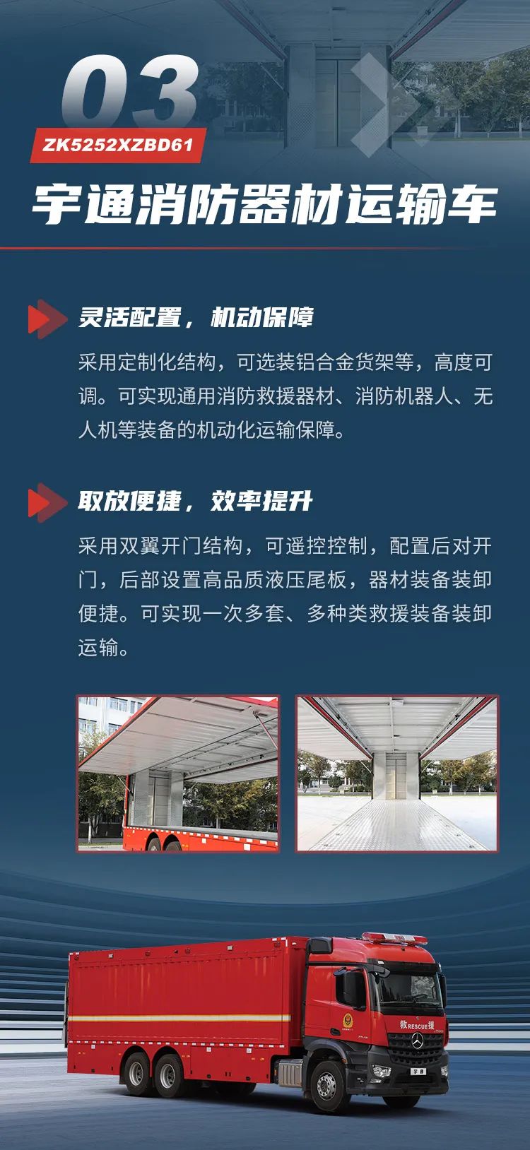 以专业装备守护万家灯火 壹定发高端系列底盘消防特种车辆
