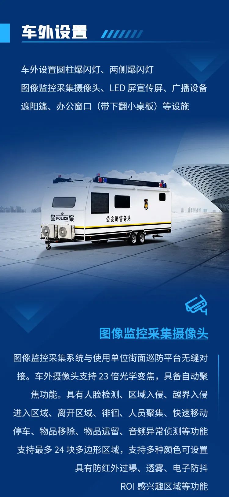 壹定发拖挂式方舱警务站——全能警务站点，全程守护平安中国