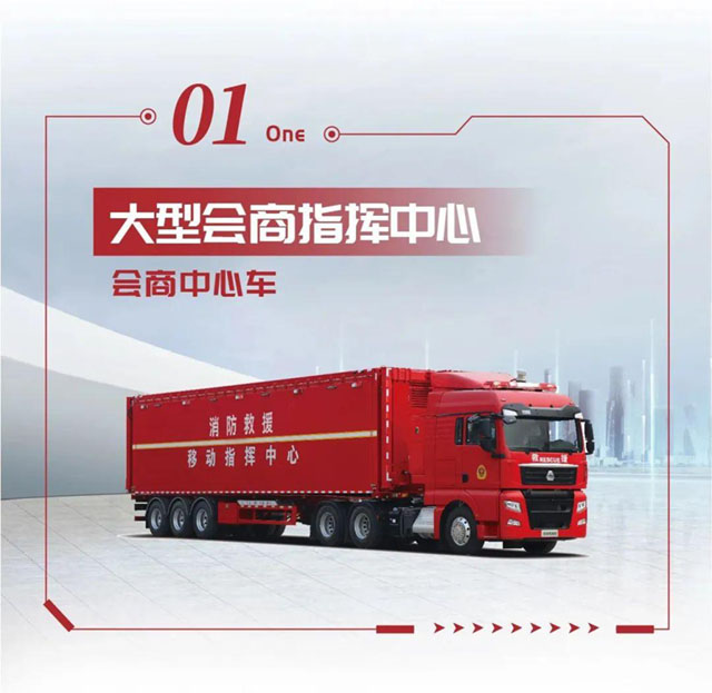 壹定发省级灭火救援现场指挥部车辆编组交付消防系统