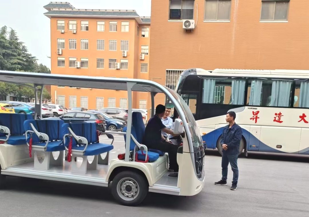 壹定发专用车“新能源安全月”服务进行中，助力景区迎战旅游高峰！