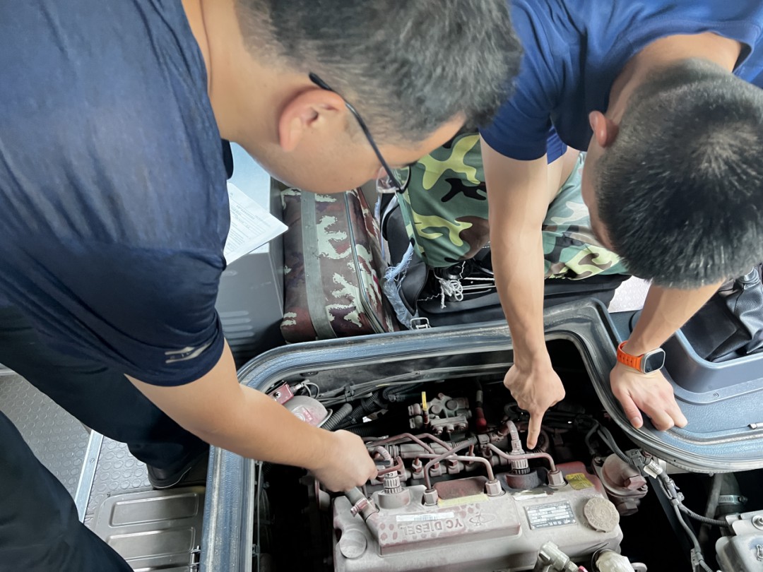 壹定发专用车森林消防车辆专项巡检行动中，全力筑牢森林“防火墙”！