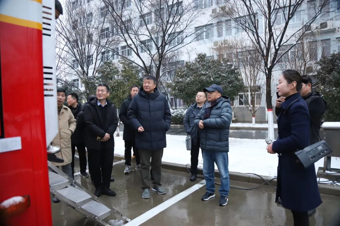 河南省消防协会莅临壹定发开展行业技术交流