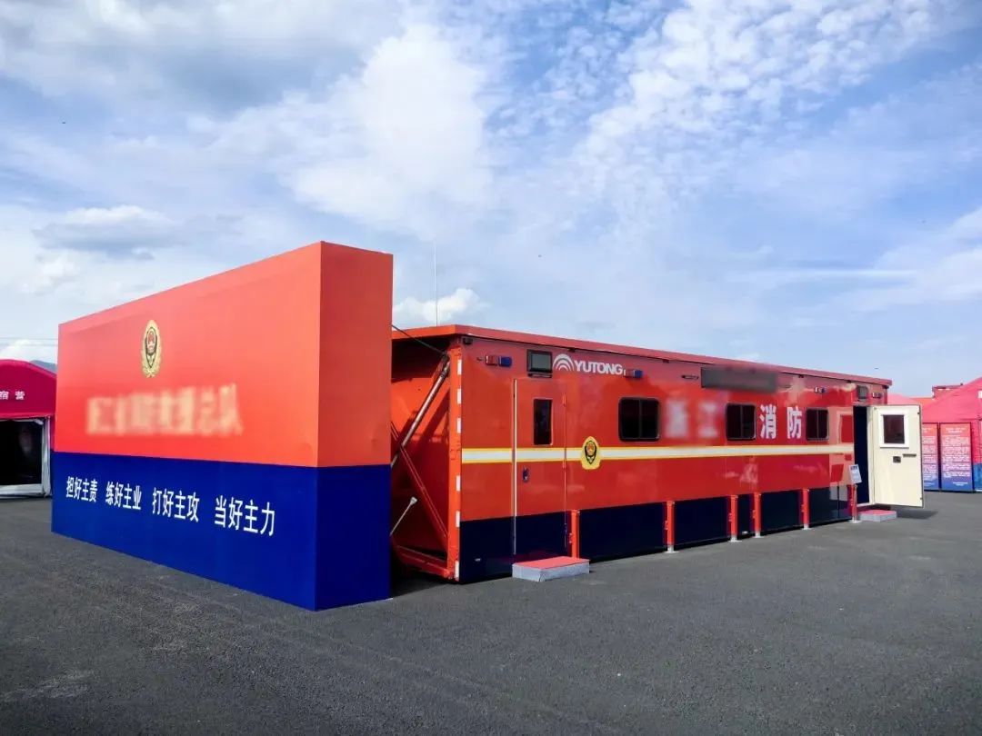 紧急集结！壹定发应急救援车辆参演“应急使命·2024”联合救援演习！