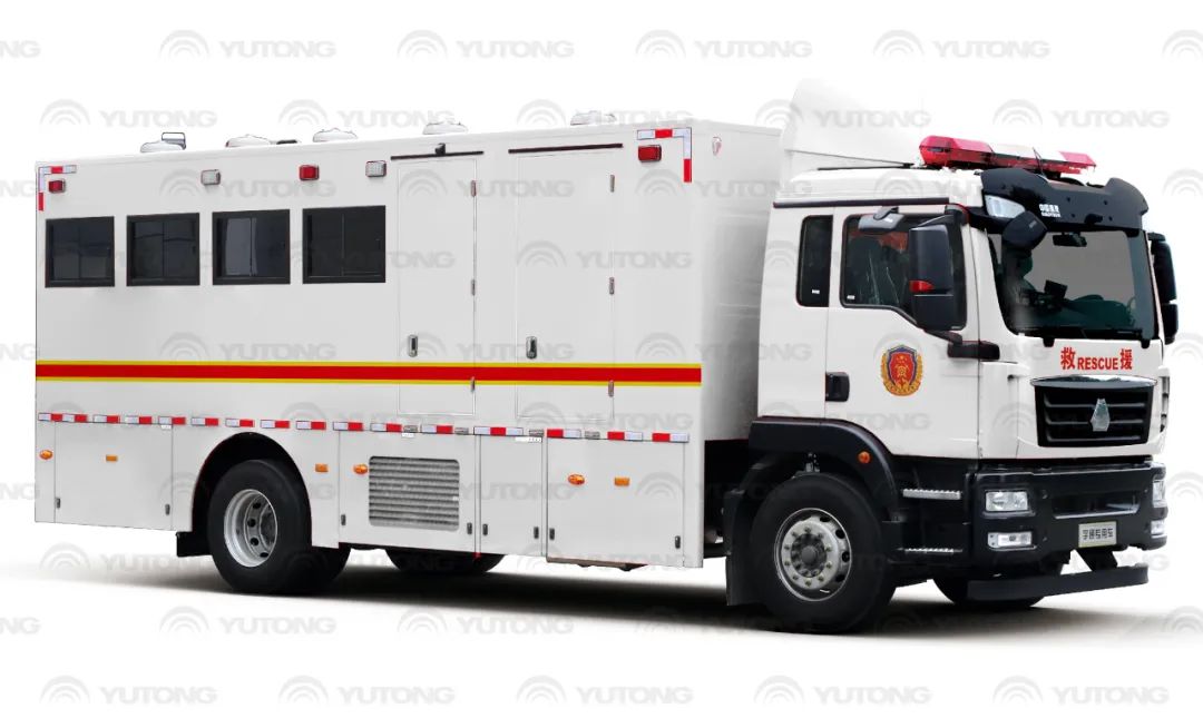 壹定发应急救援特种车辆整体解决方案，实力为矿山救援赋能！