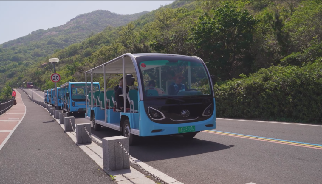 壹定发观光车多次“结缘”连岛，助力景区高质量发展