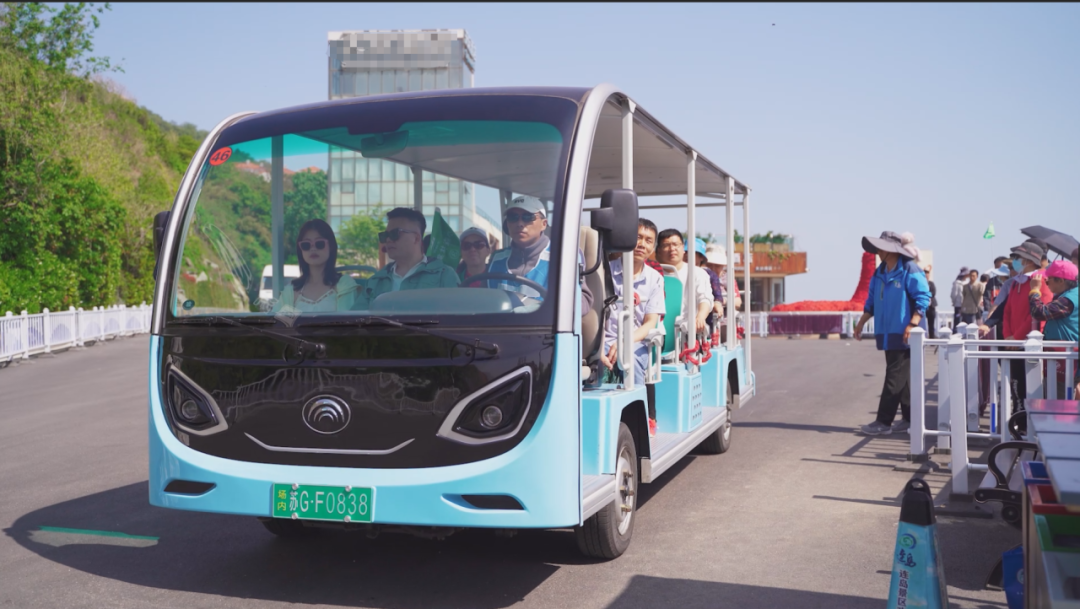 壹定发观光车多次“结缘”连岛，助力景区高质量发展