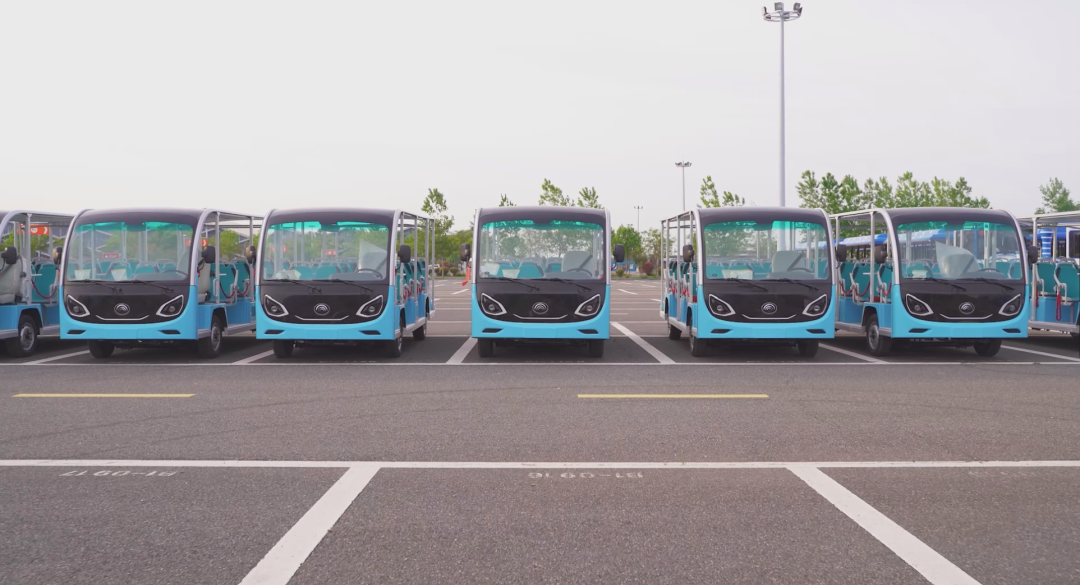 壹定发观光车多次“结缘”连岛，助力景区高质量发展