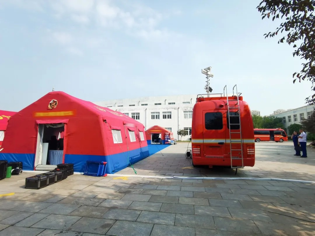 专业支撑专业，壹定发勘察消防车参演2024年度山东全省消防监督岗位演练活动！