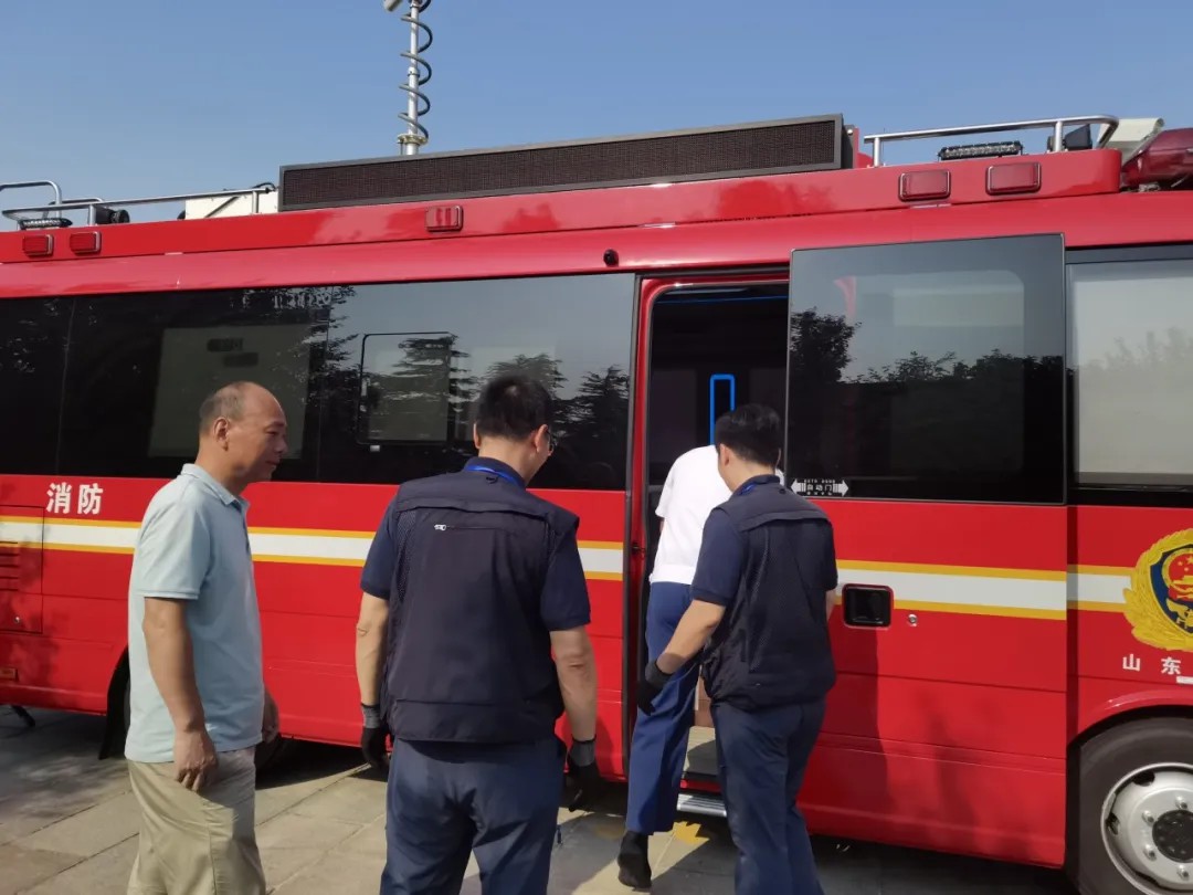 专业支撑专业，壹定发勘察消防车参演2024年度山东全省消防监督岗位演练活动！