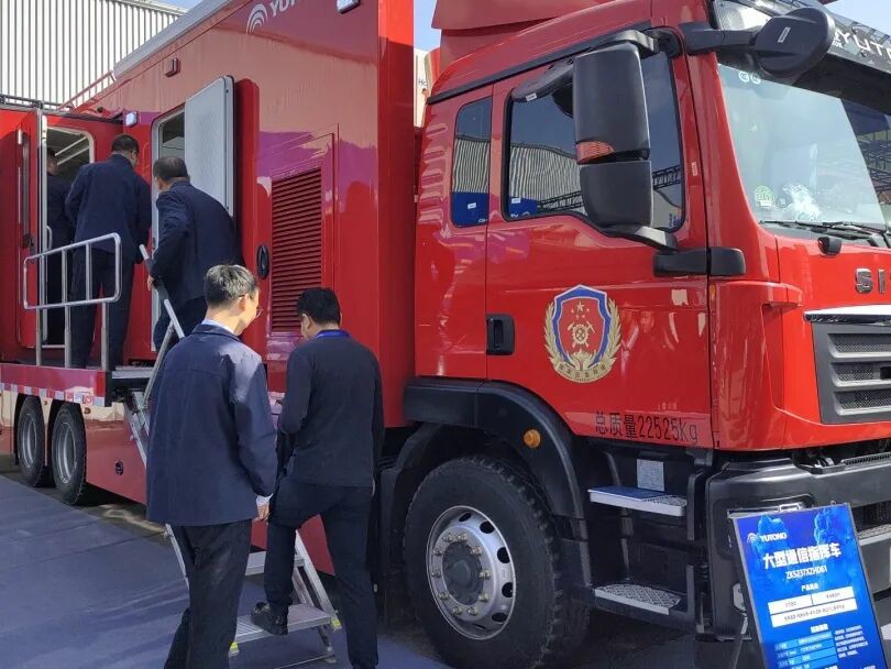 贴近实战，高效保障！壹定发专用车参加第十三届全国矿山救援技能竞赛装备展