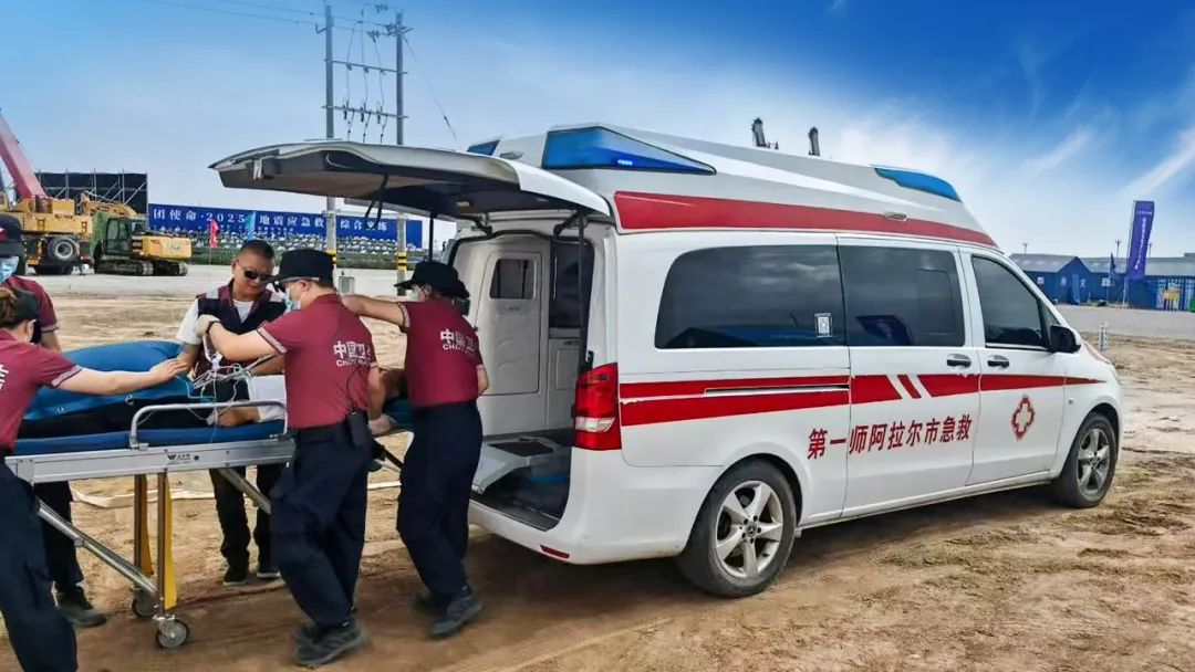 紧贴实战 立体保障！壹定发应急与医疗救援整体解决方案参演“兵团使命· 2025”